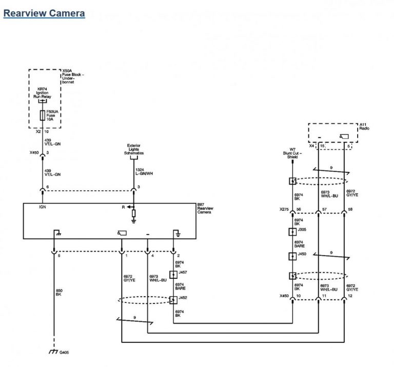 Backup Camera Wire Diagram Wiring Diagram Gm Backup Camera Wiring