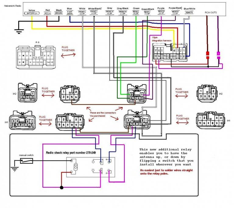 Car Radio Player Wiring Diagram