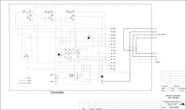 Bluebird Bus Wiring Diagrams 1990 | Manual E-Books - Bluebird Bus