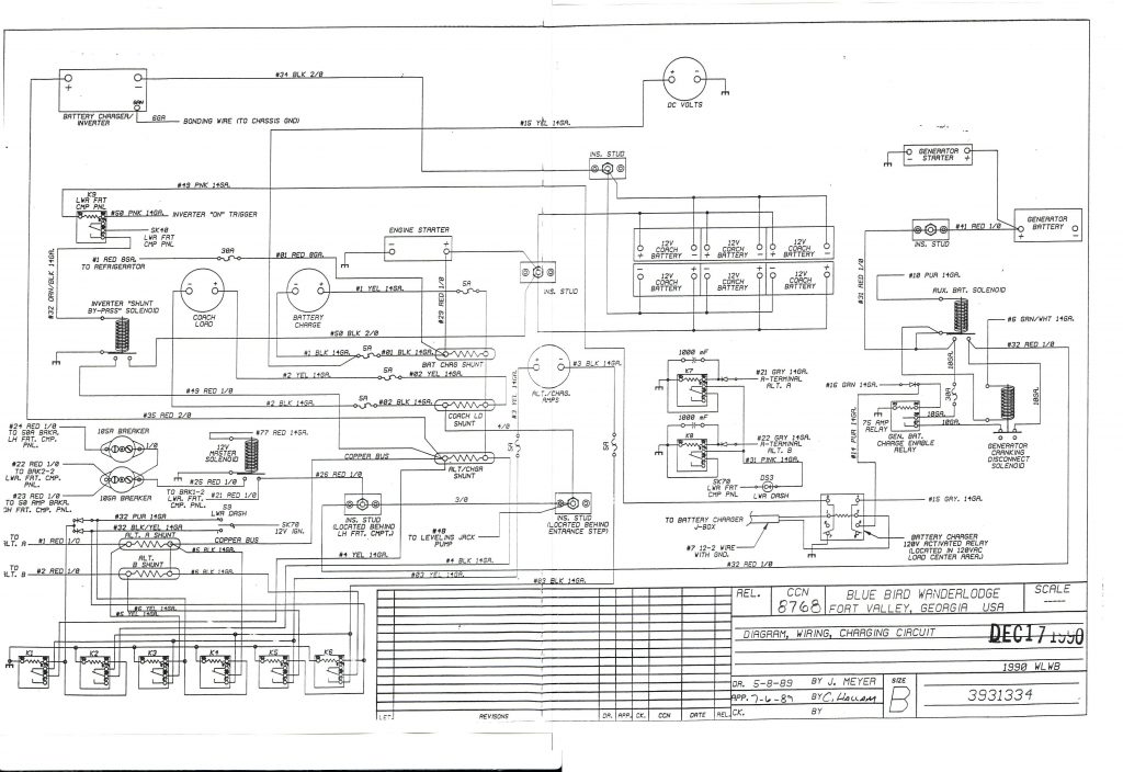 Bluebird Wiring Diagram - Simple Wiring Diagrams - Bluebird Bus Wiring