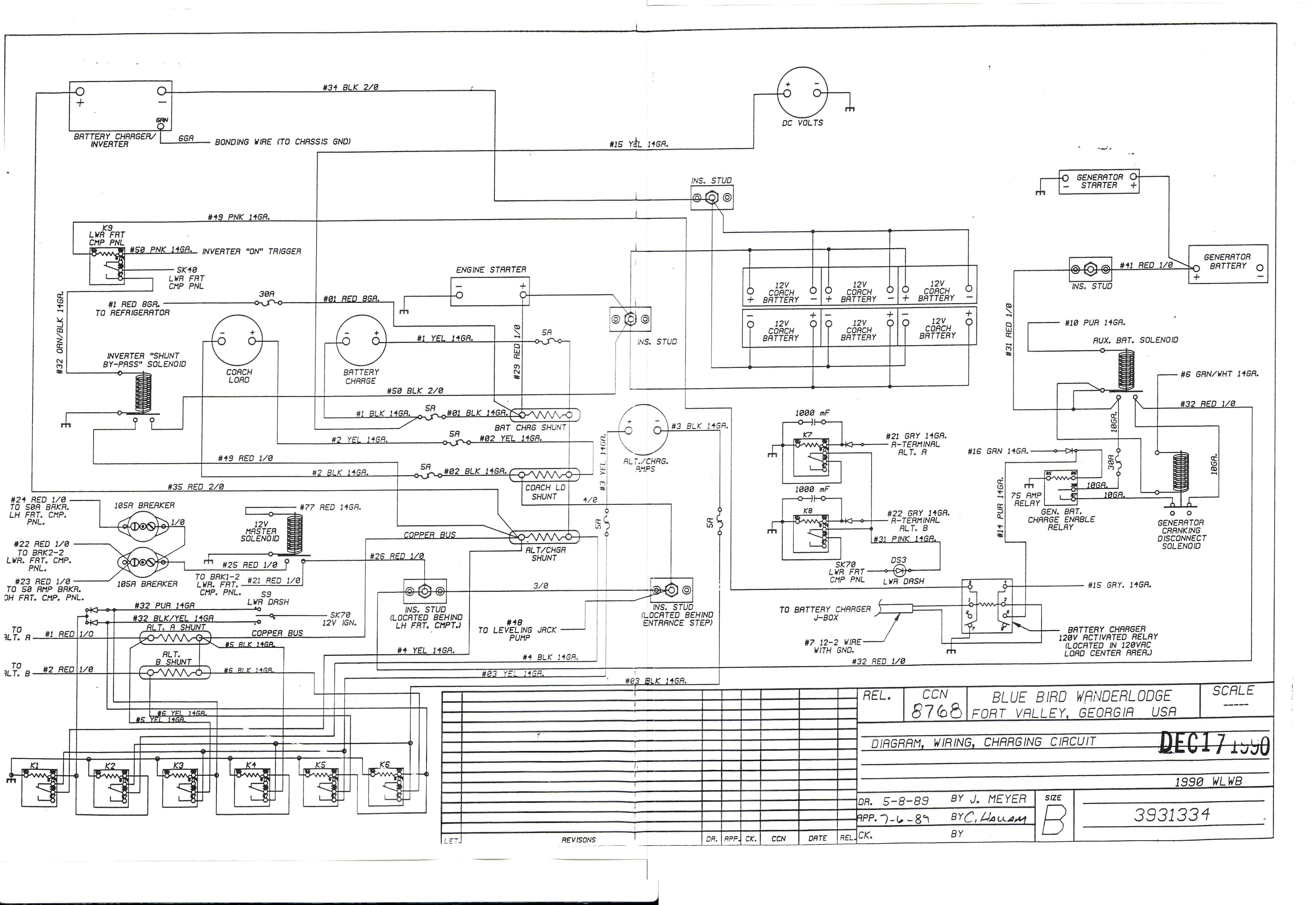 Bluebird Wiring Diagram - Simple Wiring Diagrams - Bluebird Bus Wiring Diagram