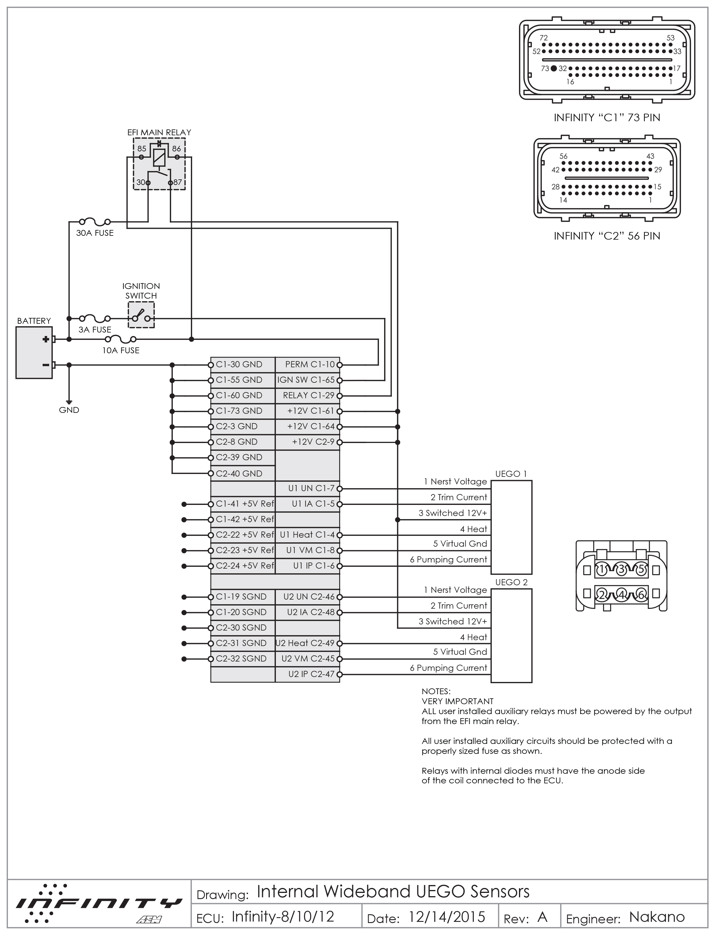 Bosch 4.2 Wiring/pinout | Aem - Aem Wideband Wiring Diagram