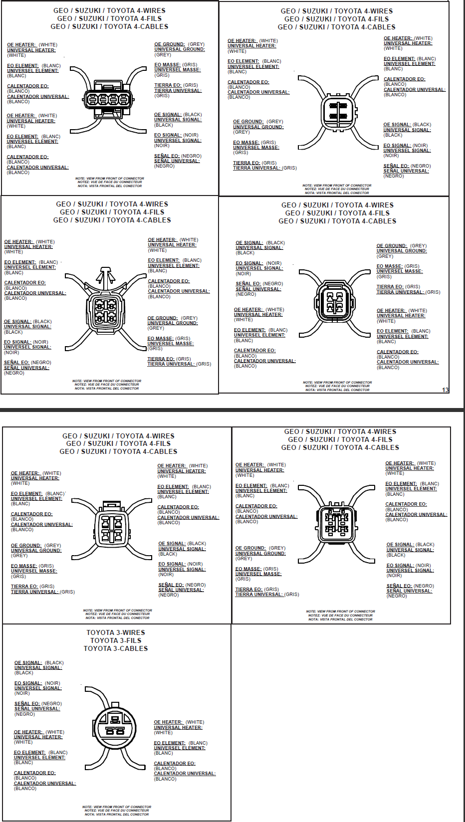 Bosch O2 Sensor Rewire - Trusted Wiring Diagram Online - O2 Sensor