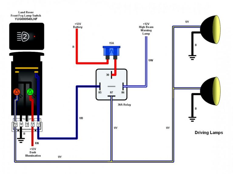 5 pin bosch relay wiring diagram