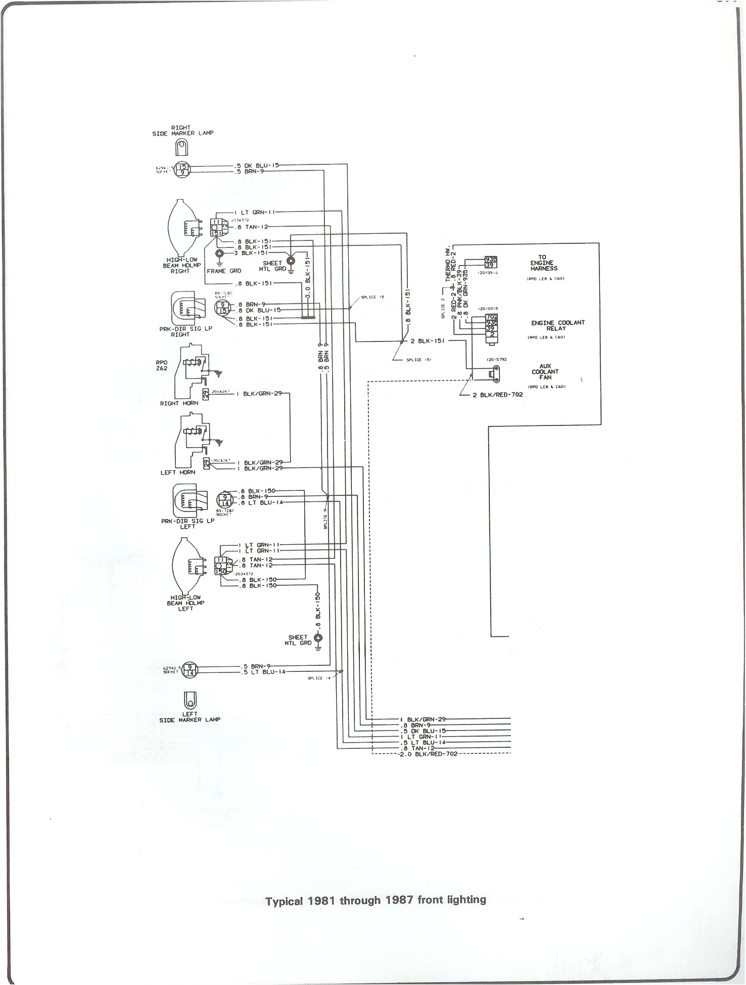 color chevy brake light switch wiring