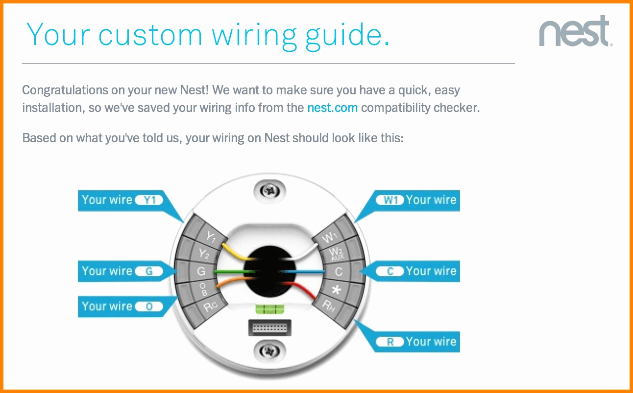 Branchement Thermostat Nest Élégant Stepstep How To Install The - Wiring Diagram For Nest Thermostat