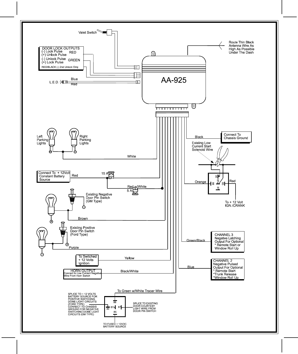 Bulldog Security Rs83B Remote Start Wiring Diagram - Wiring Diagram - Bulldog Wiring Diagram