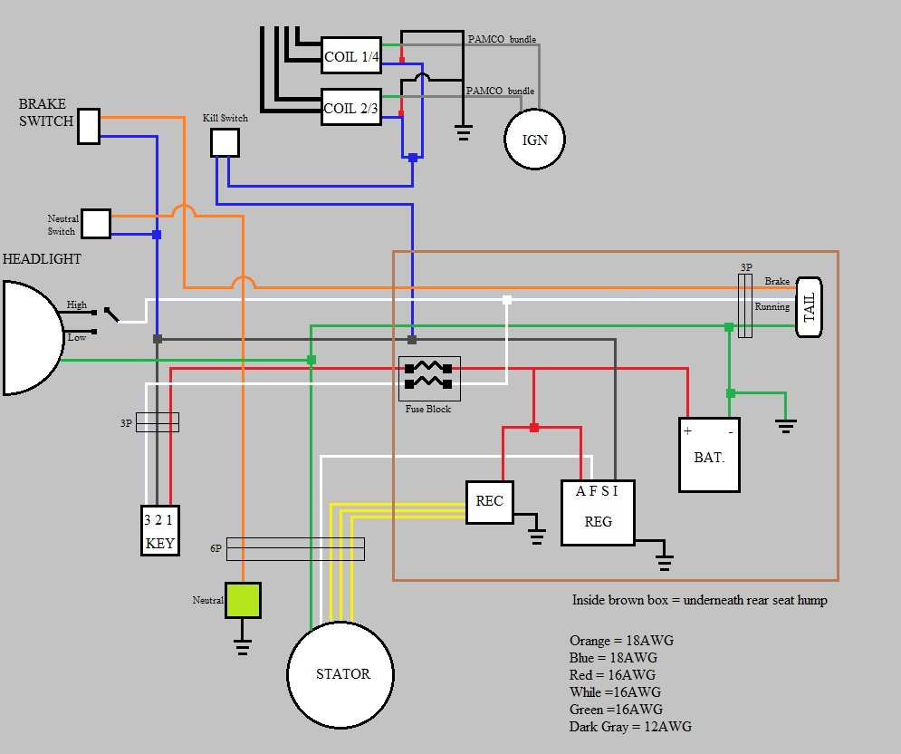 Cb550 Wiring Diagram | Cadician's Blog