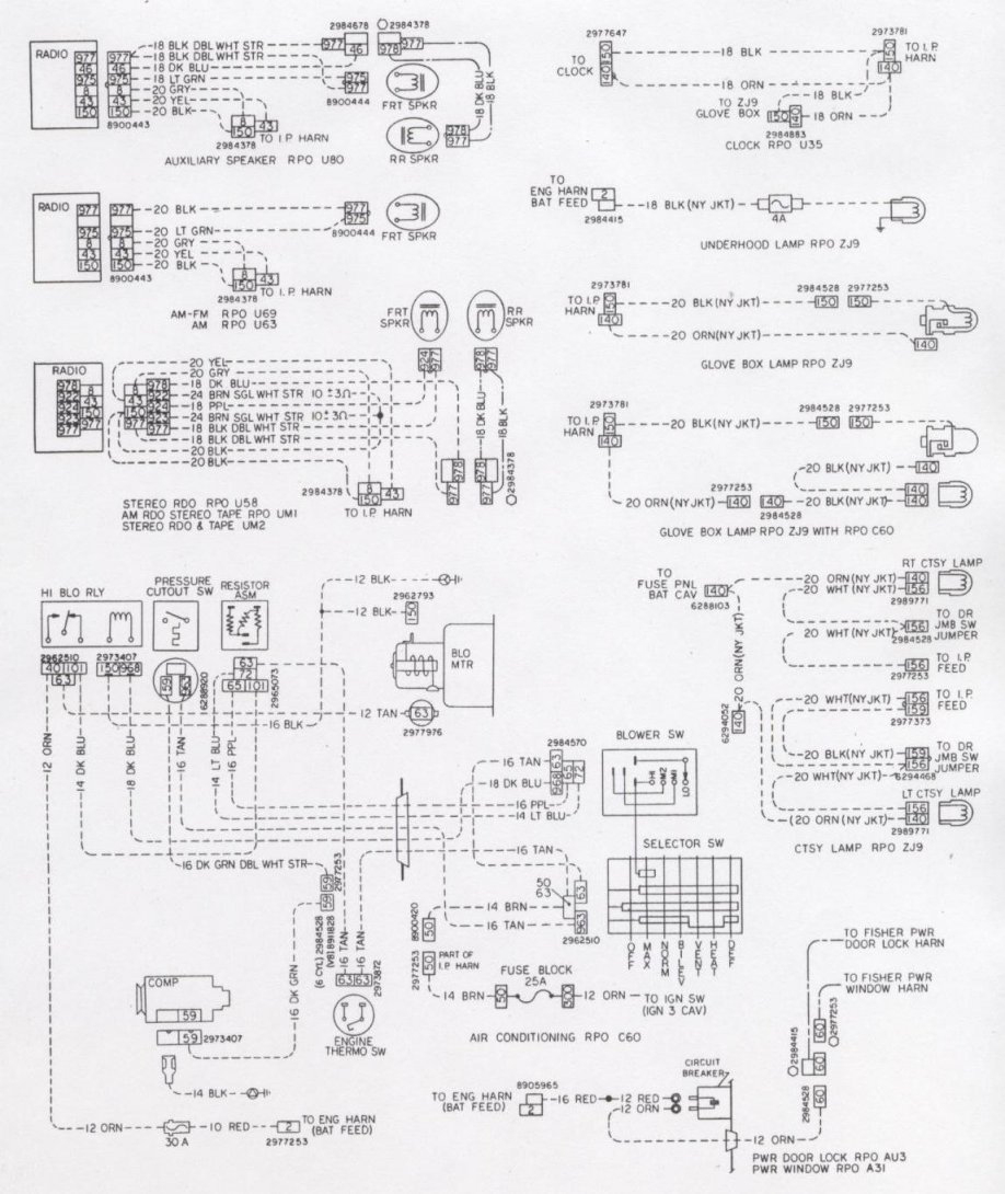 Camaro Wiring &amp;amp; Electrical Information - Ignition Wiring Diagram