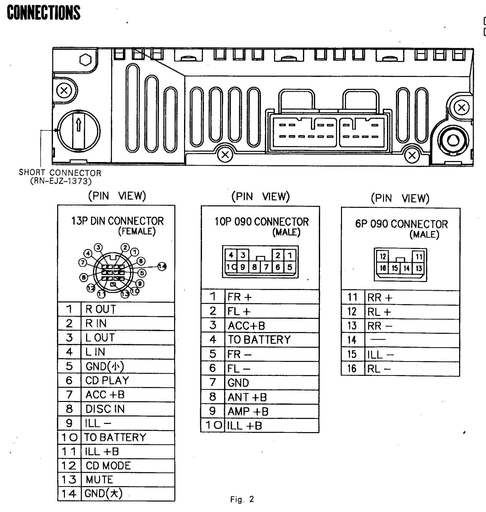 Car Deck Wiring Diagram | Wiring Library - Bose Car Amplifier Wiring Diagram