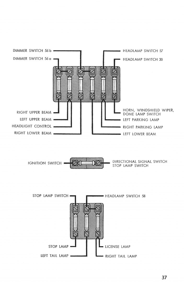 Car Dimmer Switch Wiring | Schematic Diagram - Headlight Dimmer Switch