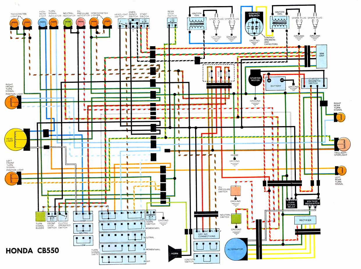 Cb550 - Cb550 Wiring Diagram