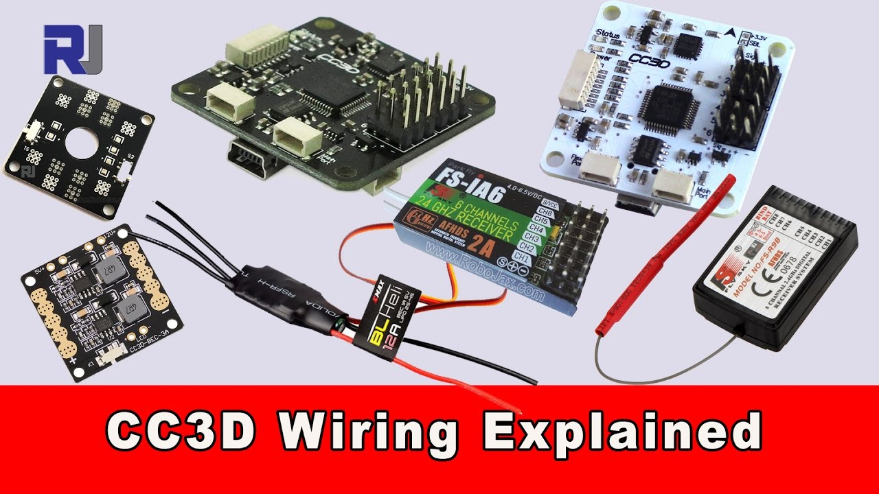 Cc3D Flight Controller Wiring Connection Explained - Youtube - Cc3D Wiring Diagram