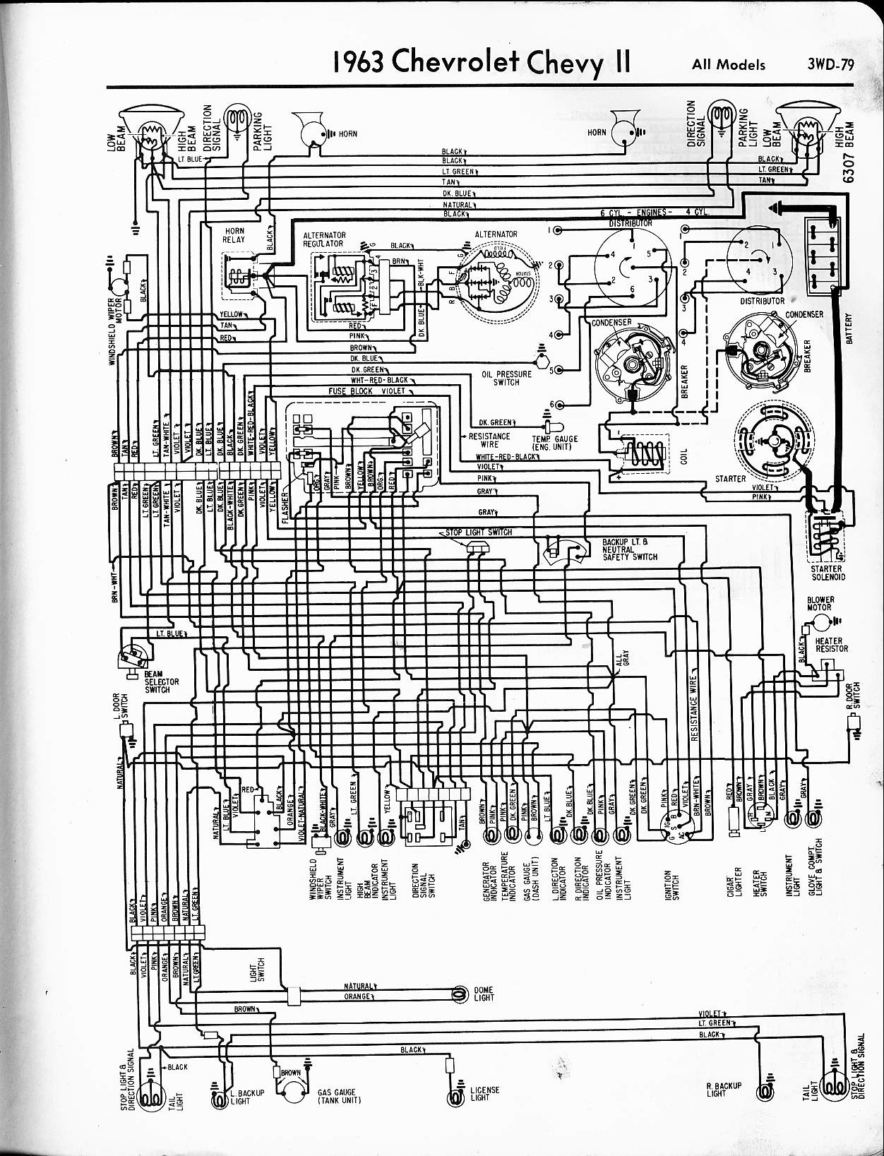 Color Wiring Diagram Finished - The 1947 - Present Chevrolet & Gmc