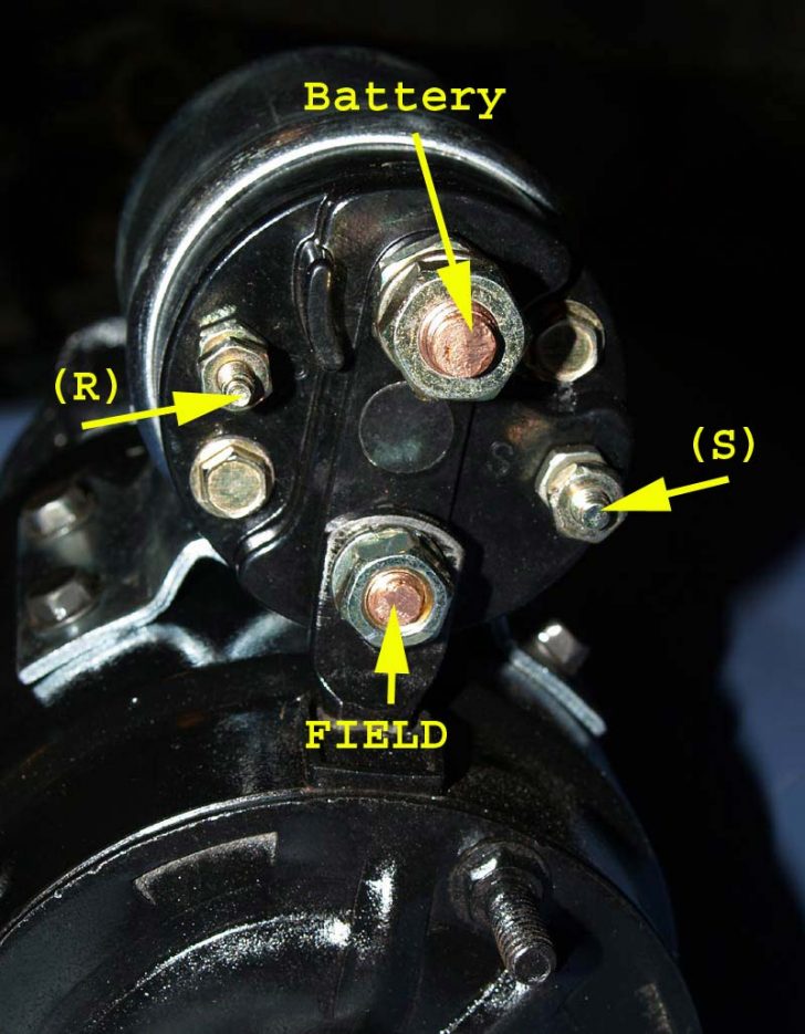 Small Block Chevy Starter Solenoid Wiring