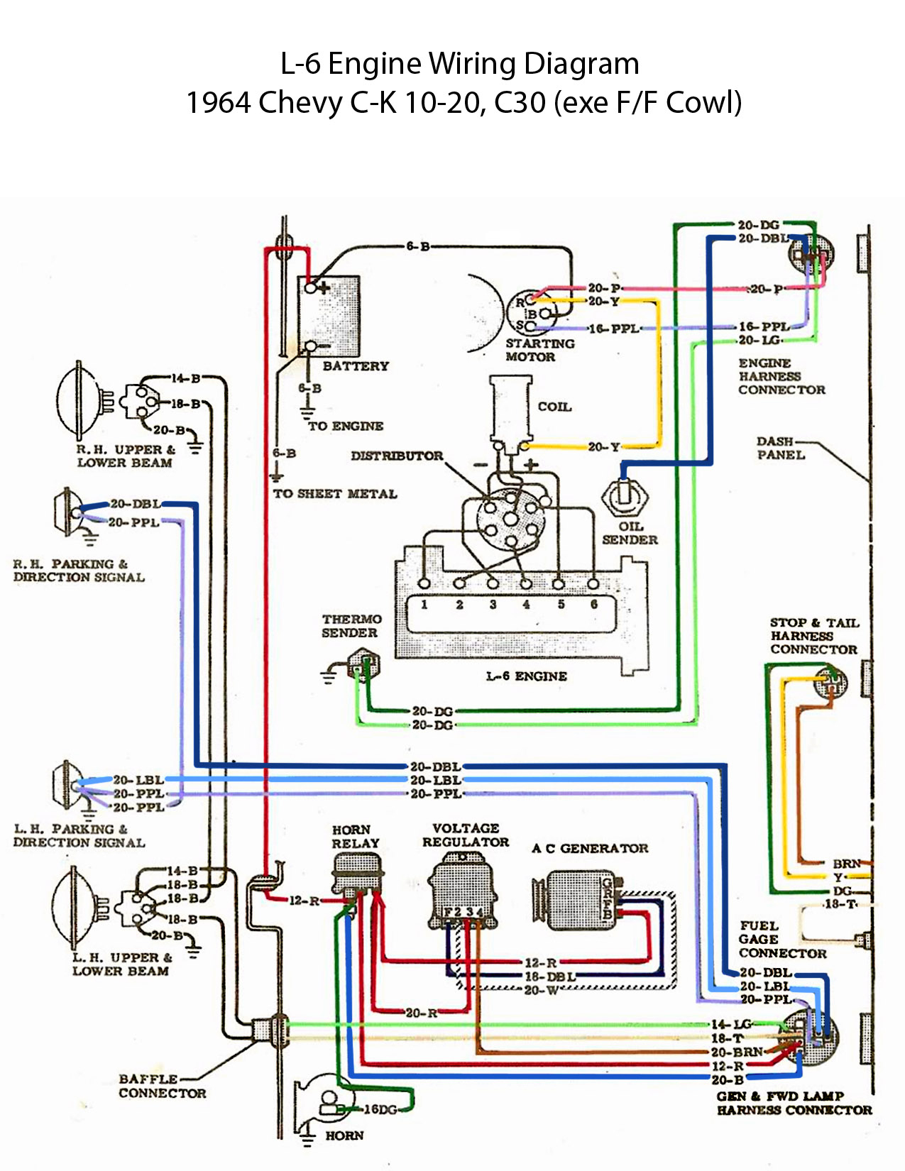 Starter Wiring Diagram Chevy 350