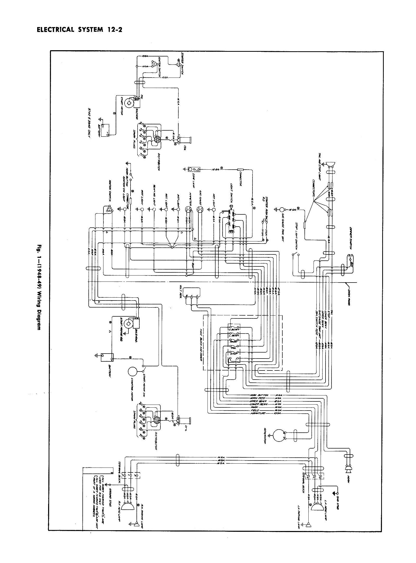 Chevy Wiring Diagrams - Chevy Headlight Switch Wiring Diagram