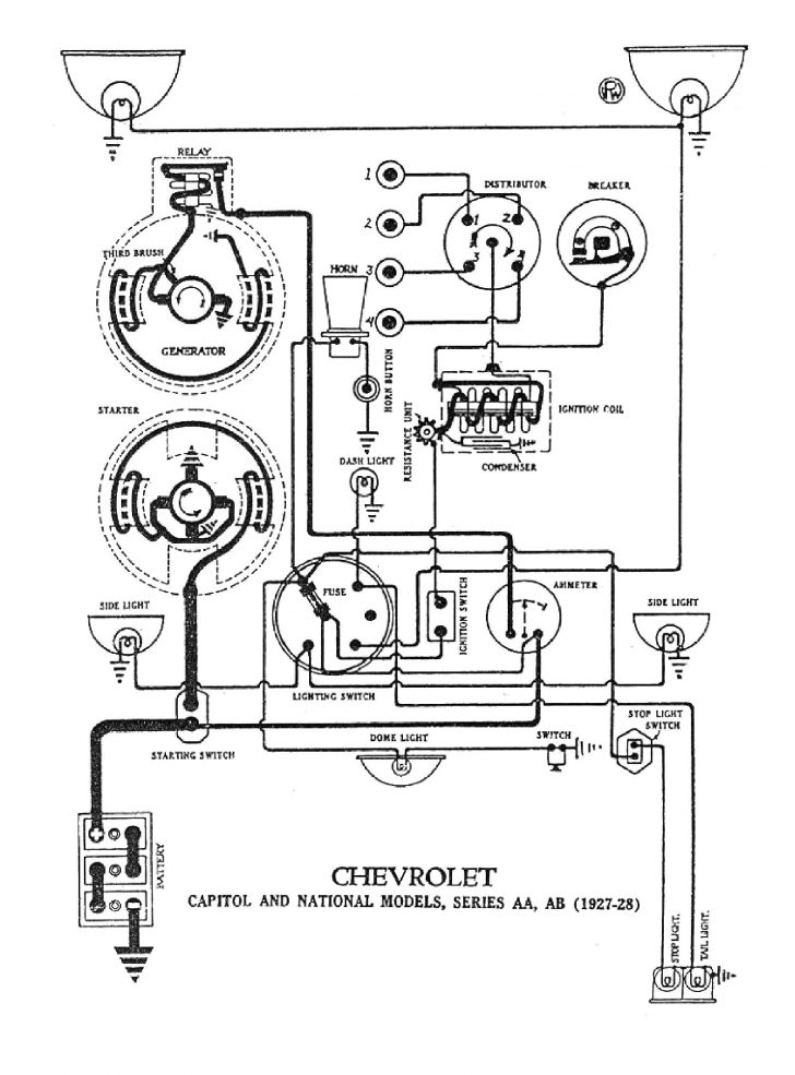 Chevy Wiring Diagrams - Chevy Wiring Harness Diagram | Cadician's Blog