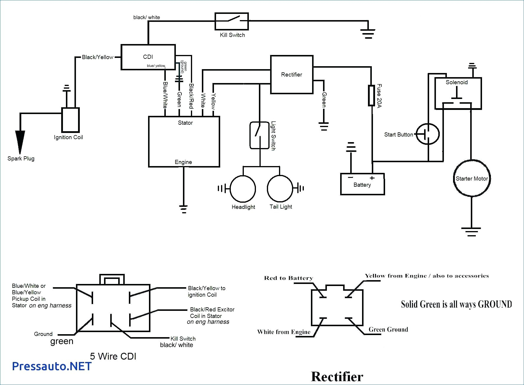 Chinese Gy6 Wiring Diagram - Schema Wiring Diagram - Gy6 Cdi Wiring Diagram