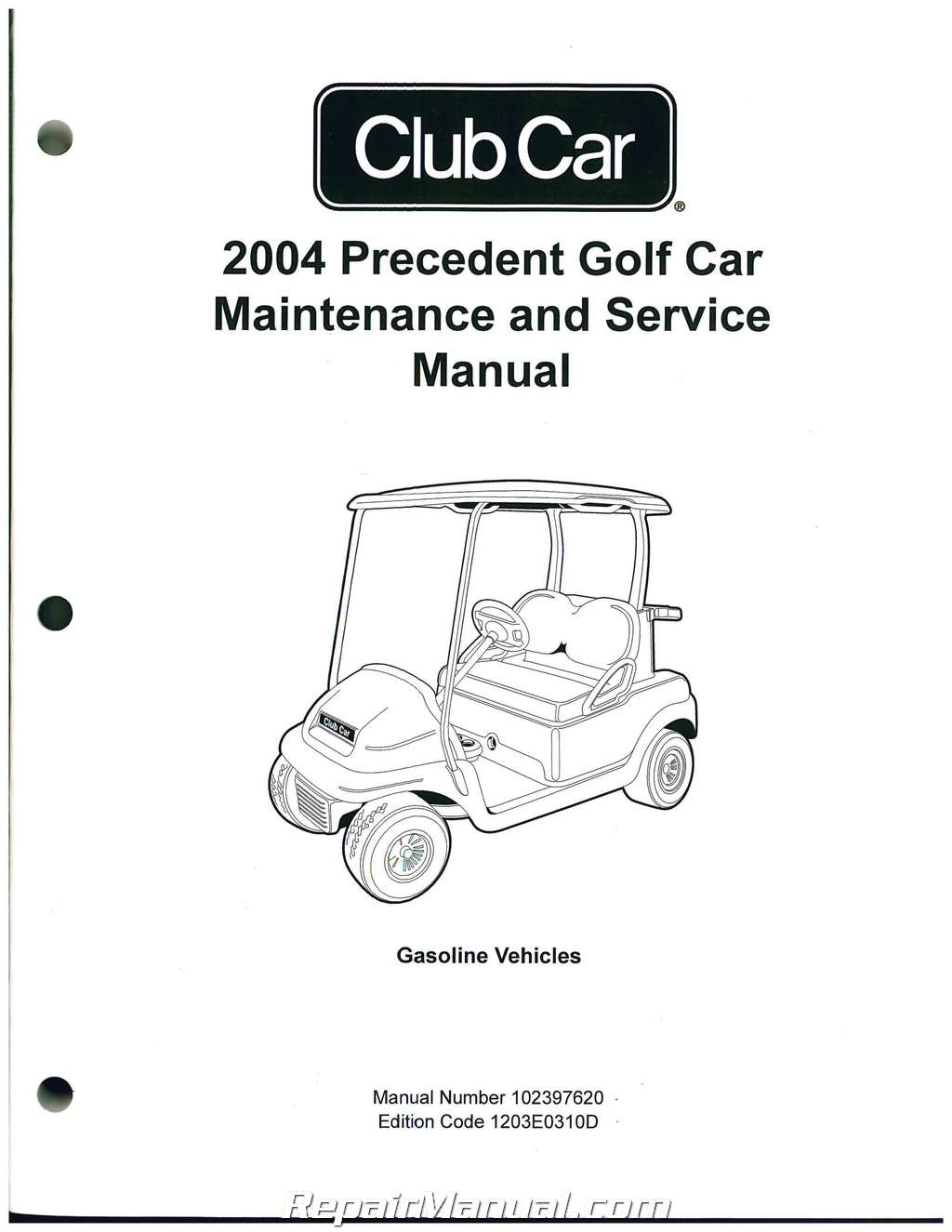 Club Car Wiring Diagram Gas | Wiring Diagram