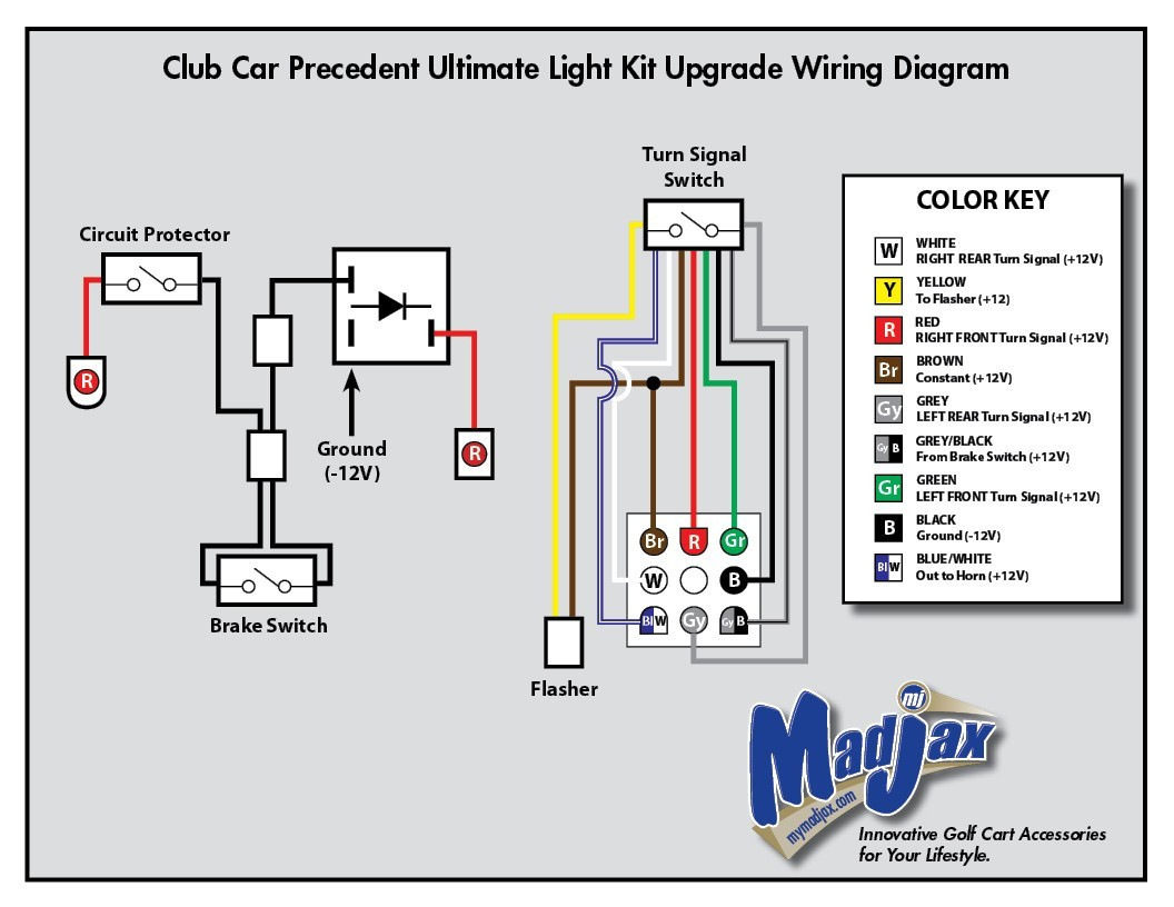 Club Car Precedent Light Kit Wiring Diagram | Manual E-Books - Club Car Precedent Light Kit Wiring Diagram
