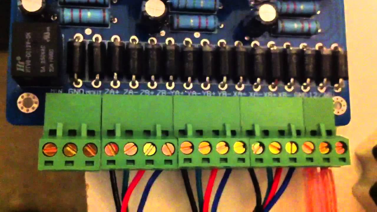 Cnc 3 Axis Stepper Motor Wiring Of A Tb6560 Controller - Youtube - Tb6560 Wiring Diagram