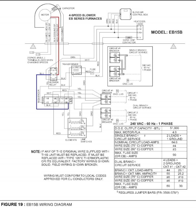 Coleman Mobile Home Electric Furnace Wiring Diagram Daigram New - Heat ...