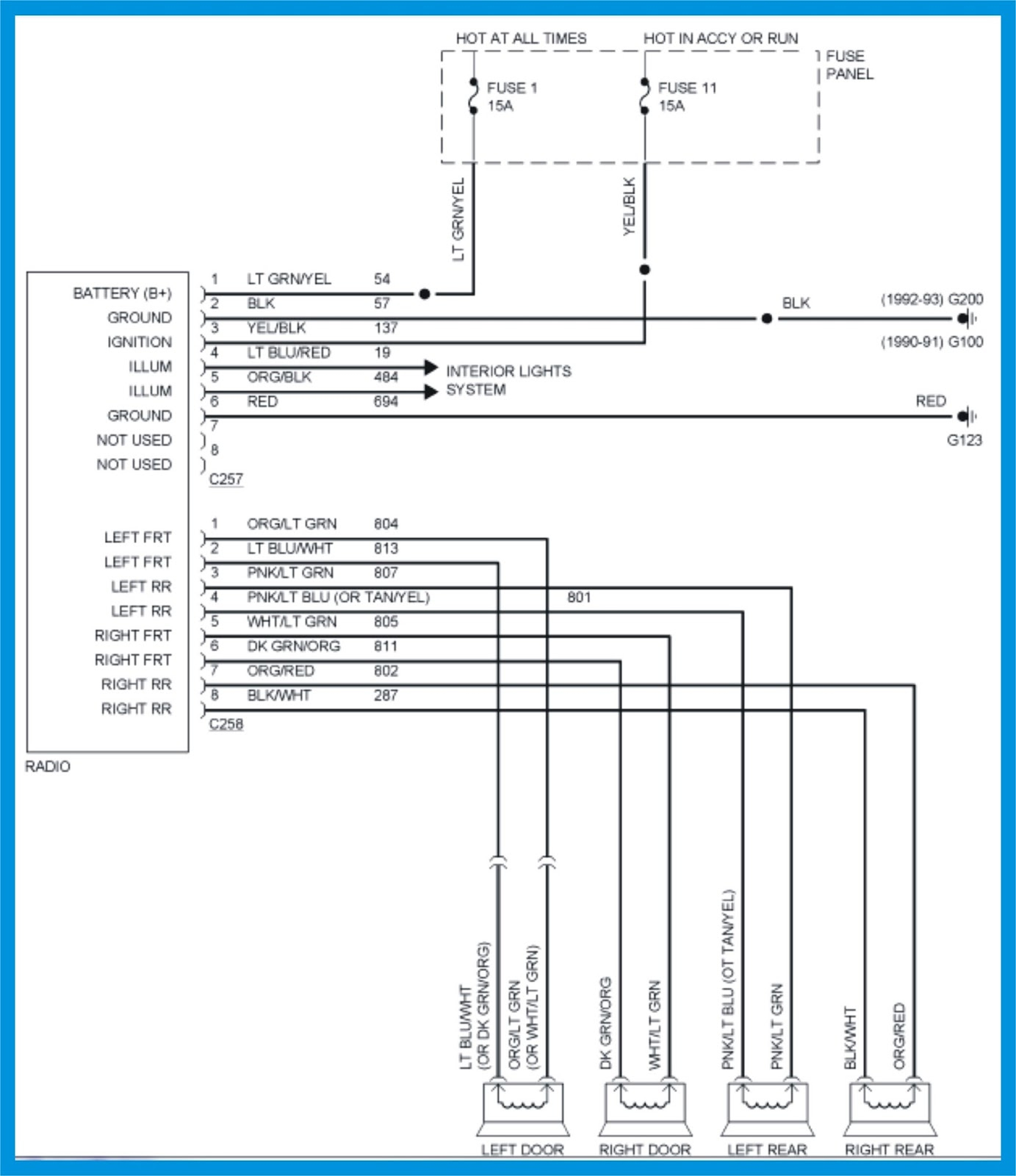 Color Wiring Diagram | Wiring Diagram - Wiring Diagram Color Codes