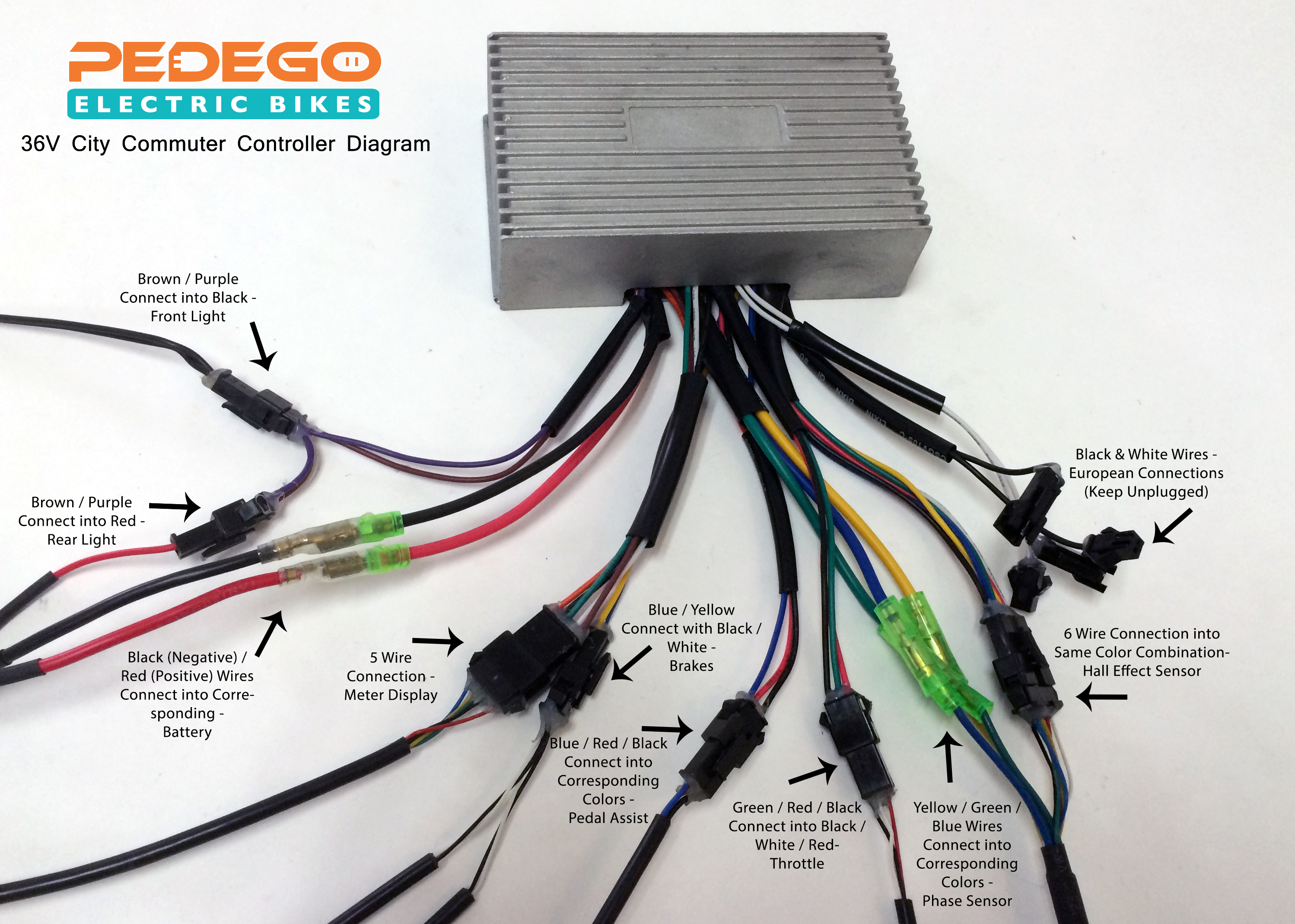 Controller Diagrams – Have A Question? - E Bike Controller Wiring Diagram