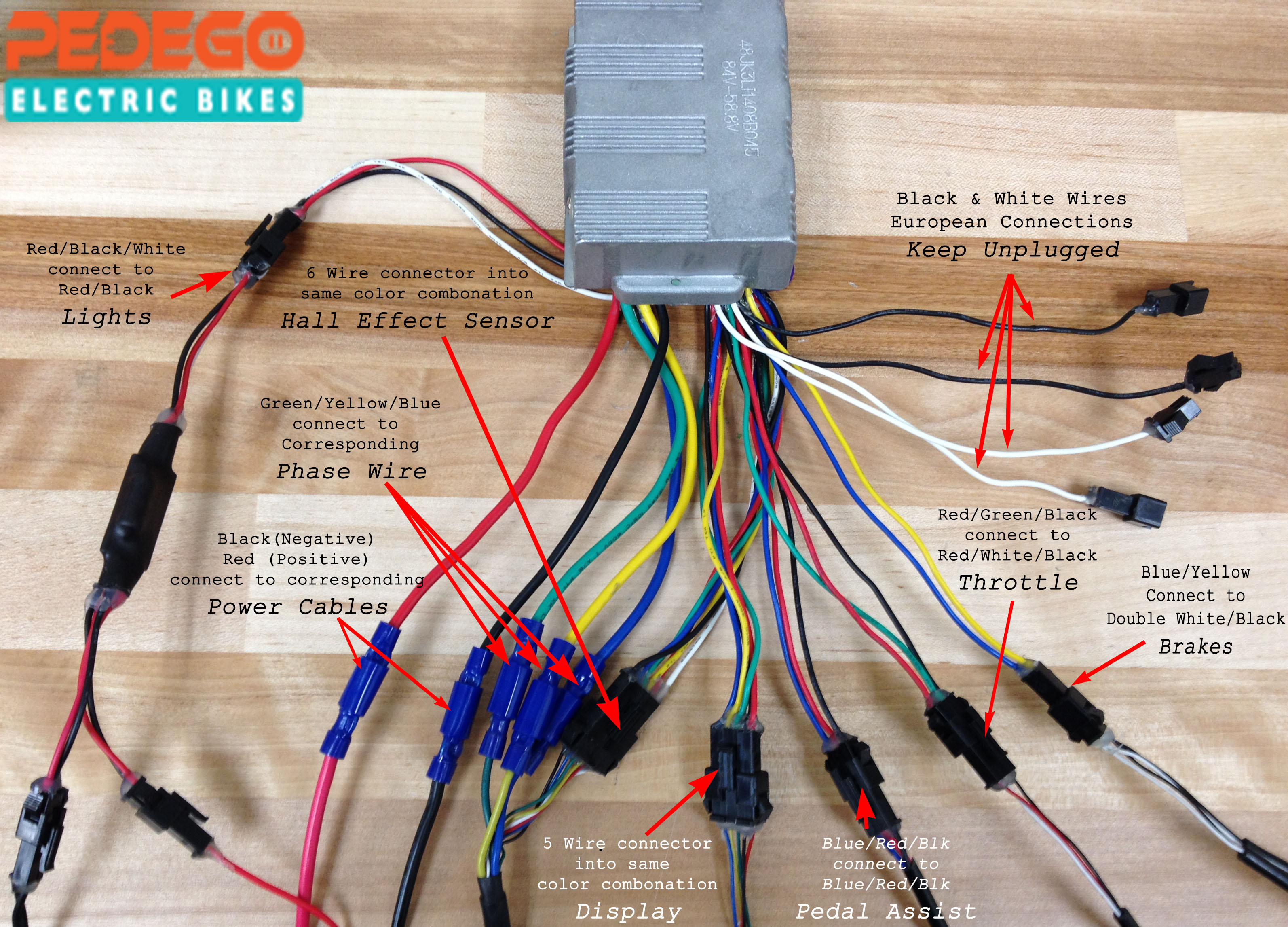 Controller Diagrams – Have A Question? - E Bike Controller Wiring Diagram