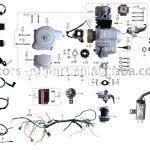 Coolster 110Cc Atv Parts Furthermore 110Cc Pit Bike Engine Diagram   Briggs And Stratton 18 Hp Twin Wiring Diagram