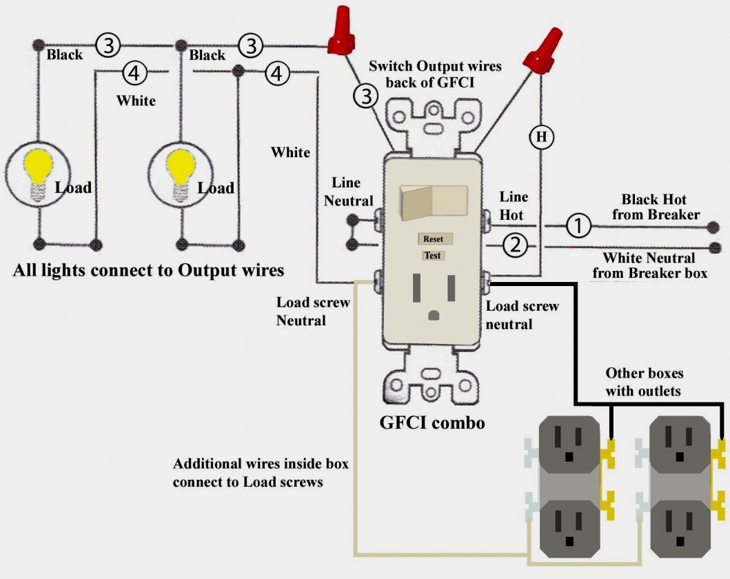 Light Switch To Outlet Wiring Diagram - Cadician's Blog
