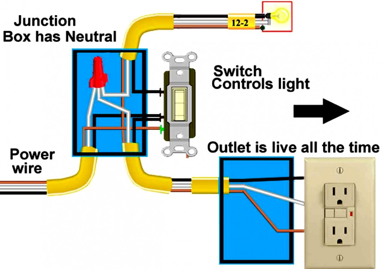 Light Switch Outlet Combo Wiring Diagram New Wiring Diagram Switch