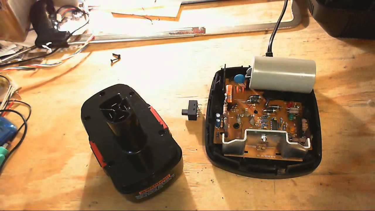 Craftsman 7.2V - 24V Charger Repair - Youtube - Craftsman 19.2 Volt Battery Wiring Diagram