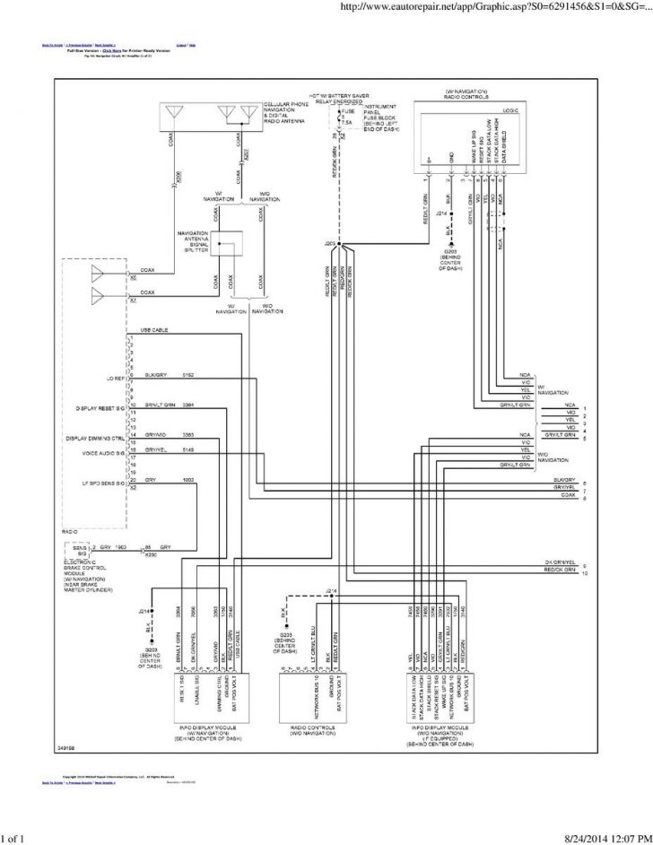 Cruze Wiring Diagrams - 2007 Tahoe Radio Wiring Diagram 