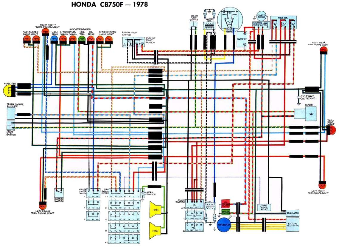 Dan&amp;#039;s Motorcycle &amp;quot;wiring Diagrams&amp;quot; - Honda Motorcycle Wiring Diagram