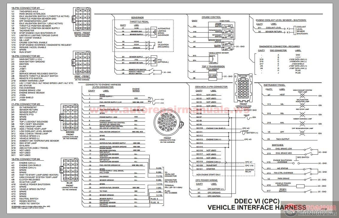 Ddec 3 Ecm Wiring Diagram | Wiring Diagram - Ecm Wiring Diagram