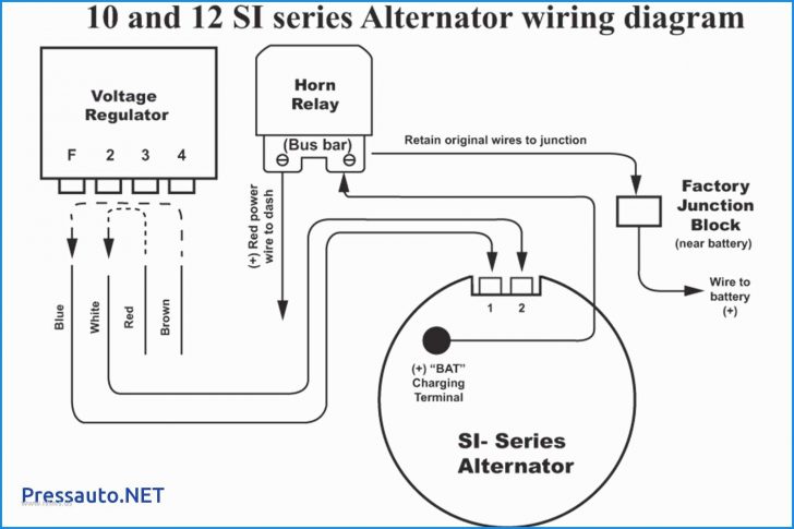 3 wire alternator wiring diagram ford