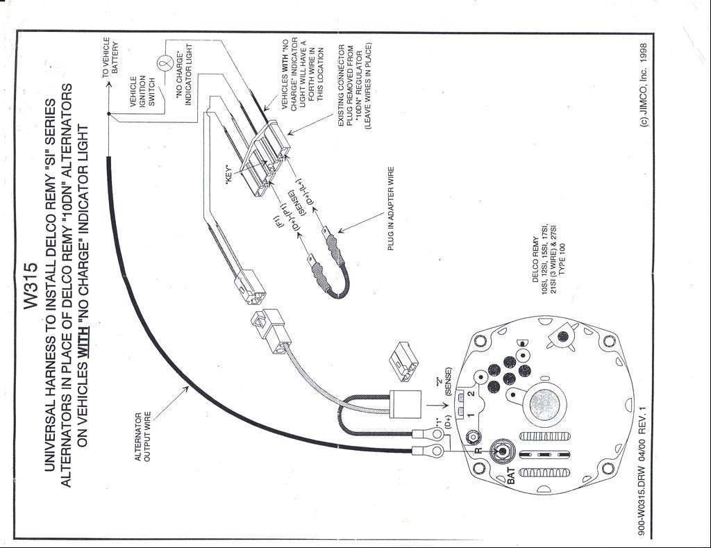 Delco Remy External Voltage Regulator Wiring Diagram | Wiring Diagram - Delco 10Si Alternator Wiring Diagram