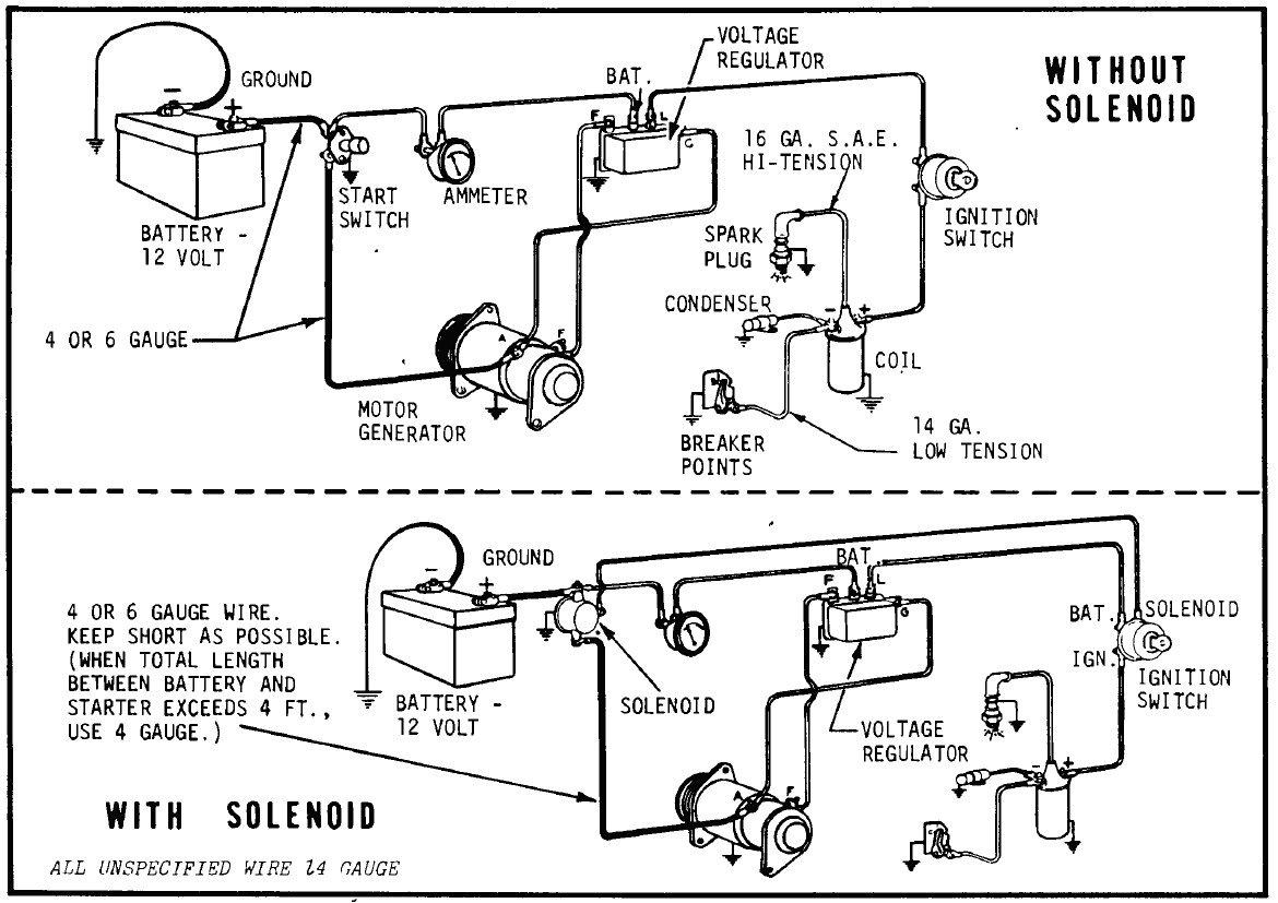 Delco remy voltage regulator wiring diagram Idea