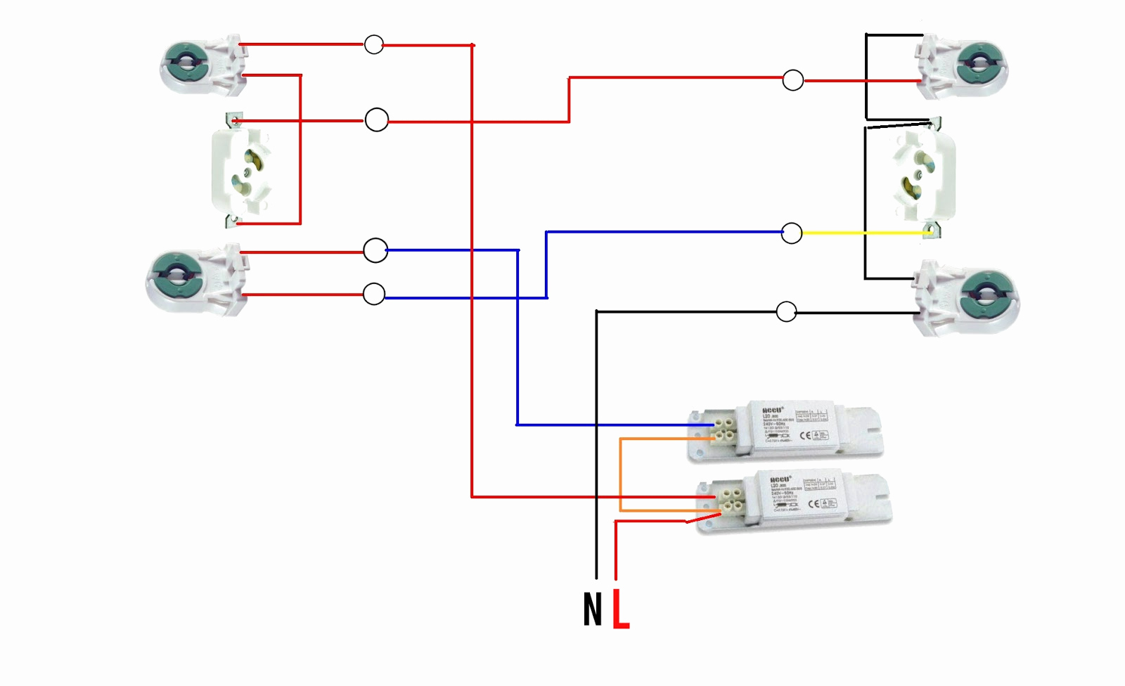 Diagram Of Fluorescent Light Fixture – Canadagoosejackets-Sale.ca - Fluorescent Light Wiring Diagram