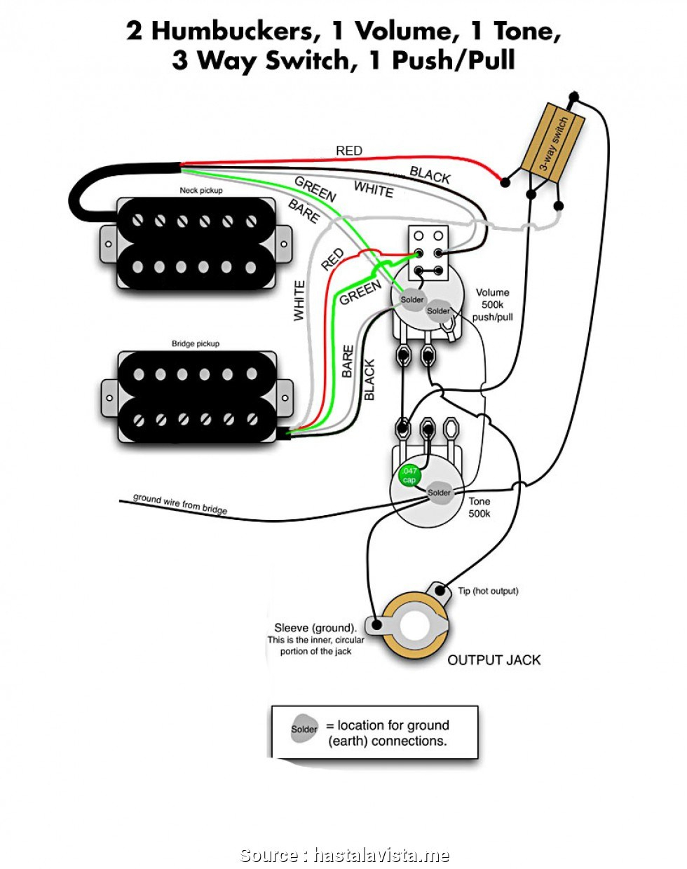 Humbucker Coil Tap Wiring Diagram from 2020cadillac.com