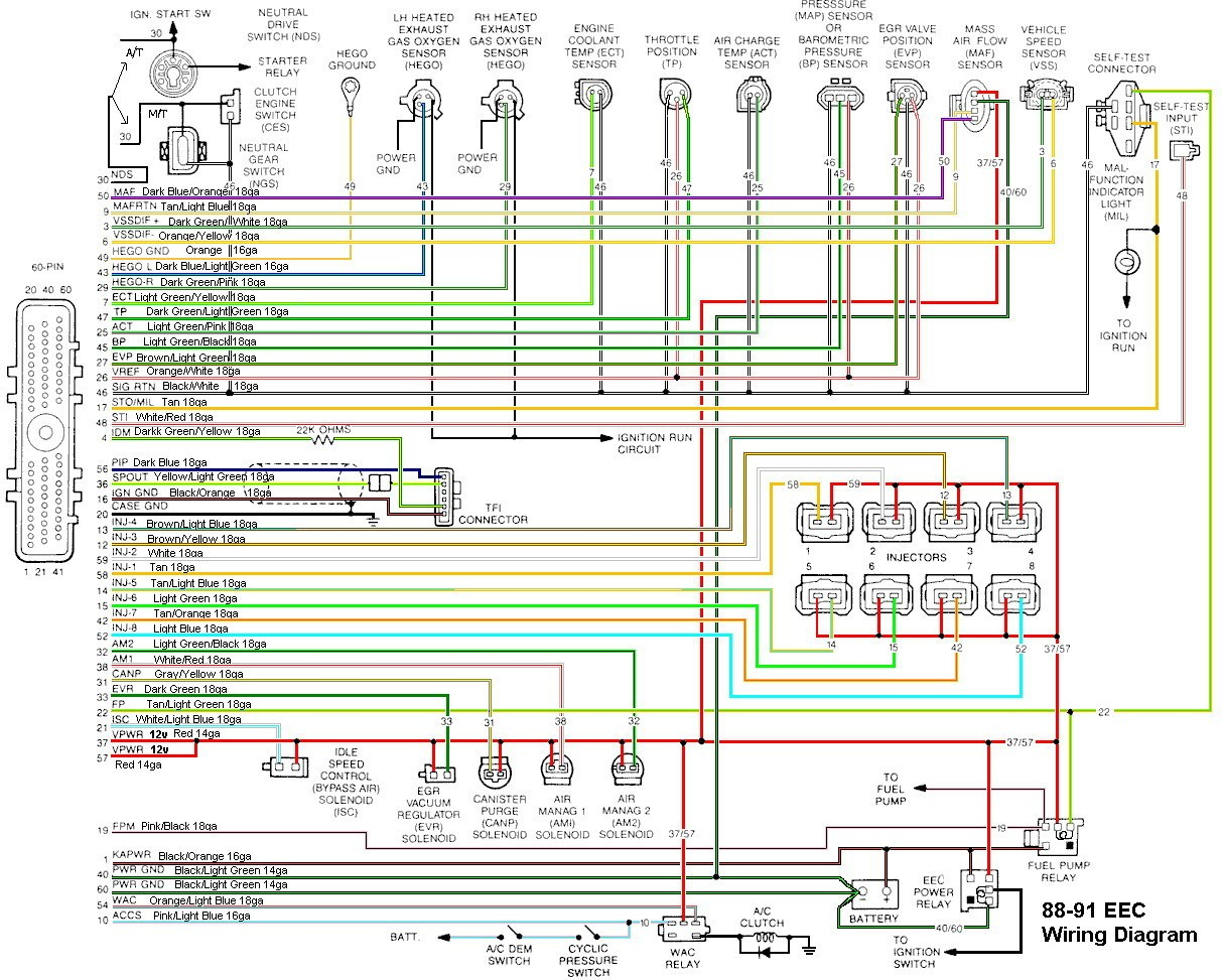 2001 Ford Mustang Spark Plug Wiring Diagram - Cadician's Blog