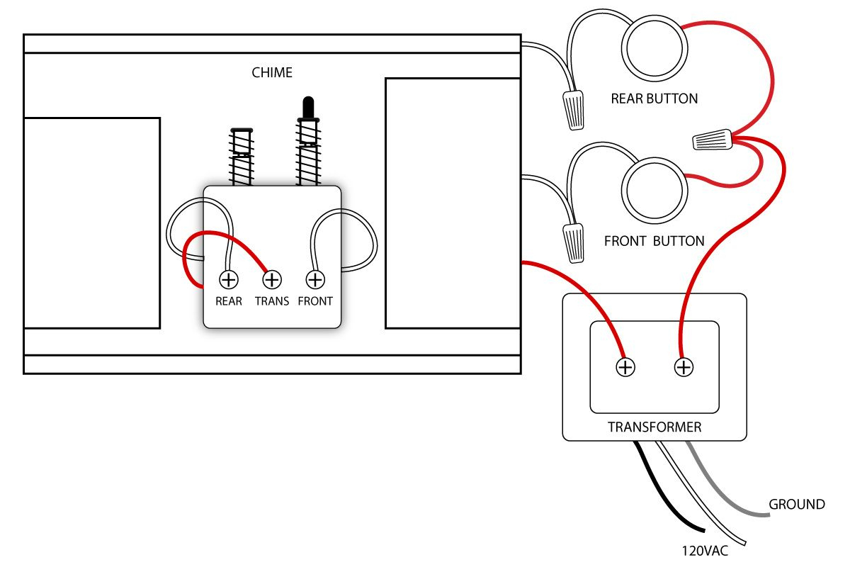 Doorbell Wiring Diagrams | Doorbell | Home Electrical Wiring, House - Doorbell Wiring Diagram Tutorial