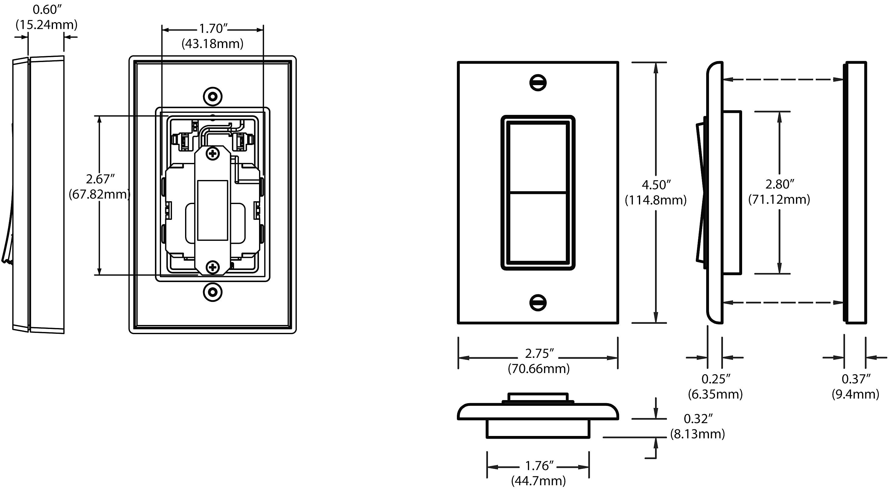 Double Decora Light Switch Wiring Diagram - Wiring Diagram Description - Leviton Double Pole Switch Wiring Diagram