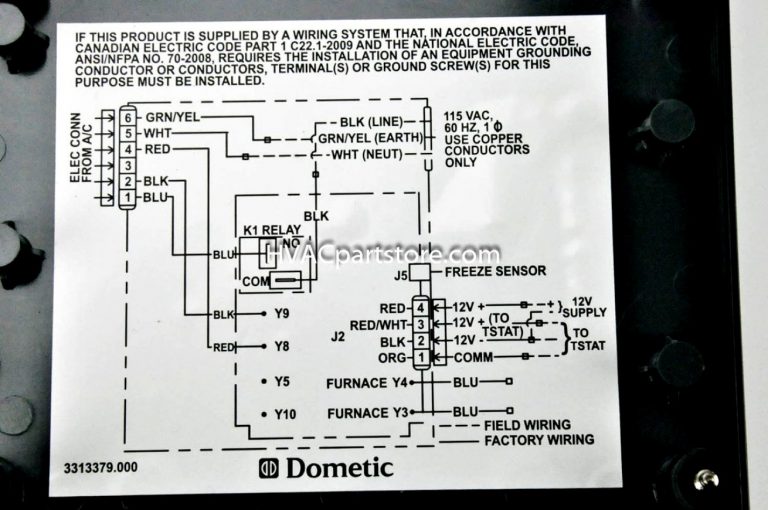 Duo Therm Rv Furnace Thermostat Wiring Diagram Ac | Wiring Diagram