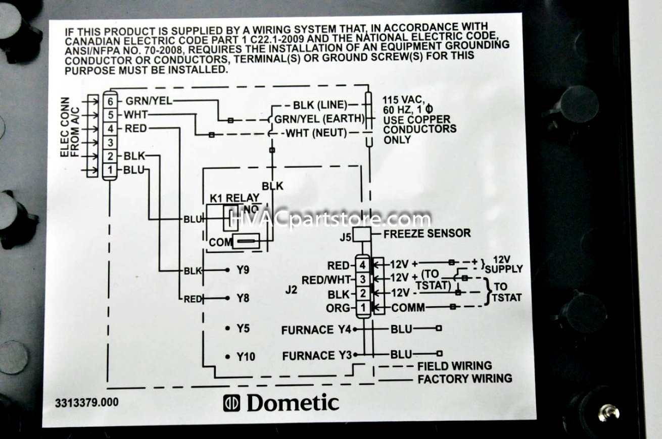 Duo Therm Rv Furnace Thermostat Wiring Diagram Ac | Wiring Diagram - Duo Therm Thermostat Wiring Diagram