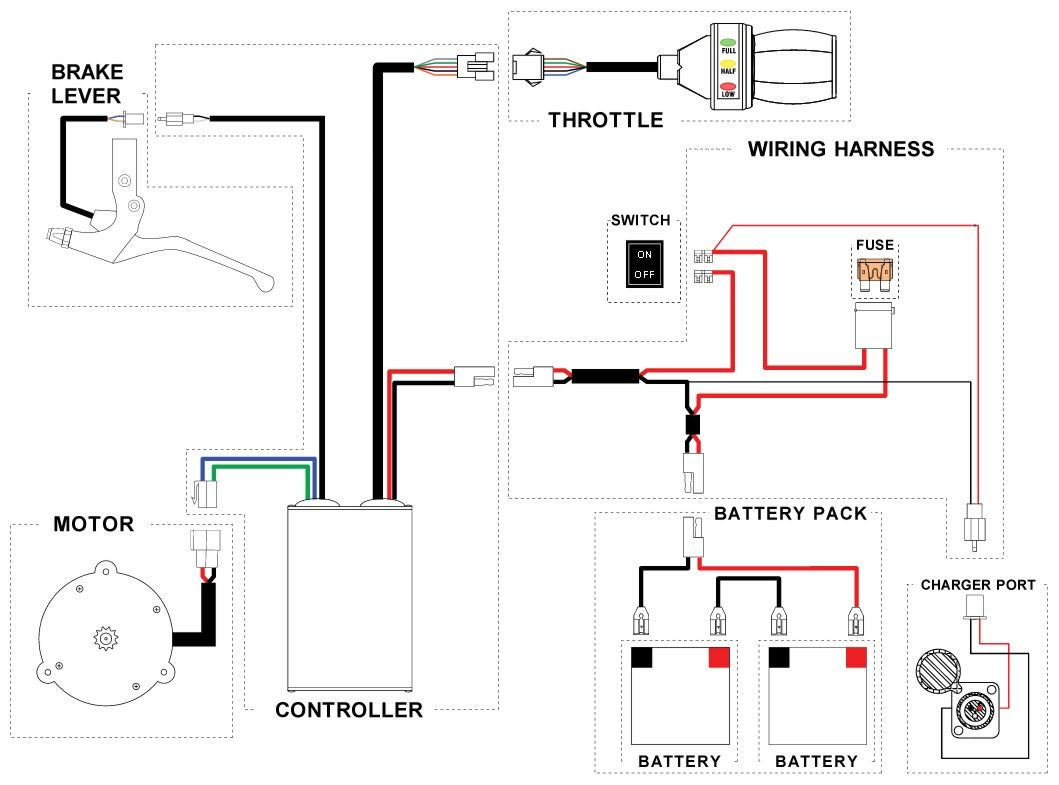E Bike Controller Wiring Diagram Likewise 7 Pin Round Trailer Plug - 7 Pin Round Trailer Plug Wiring Diagram
