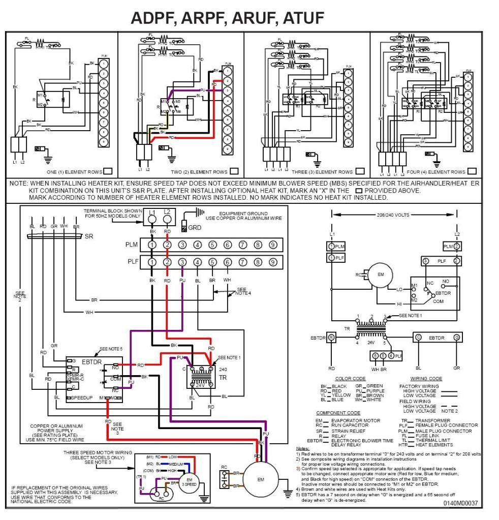 Electric Furnace Wiring Diagram - Data Wiring Diagram Blog - Goodman Furnace Wiring Diagram