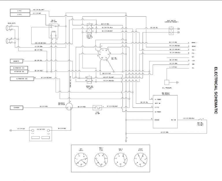 Electric Pto Switch Wiring Diagram Wiring Diagram Cub Cadet Pto